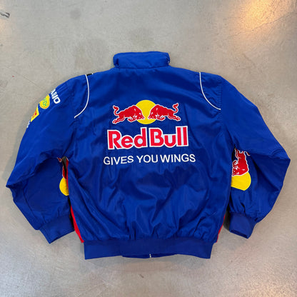 Vintage Red Bull Blue Infiniti F1 Racing Jacket