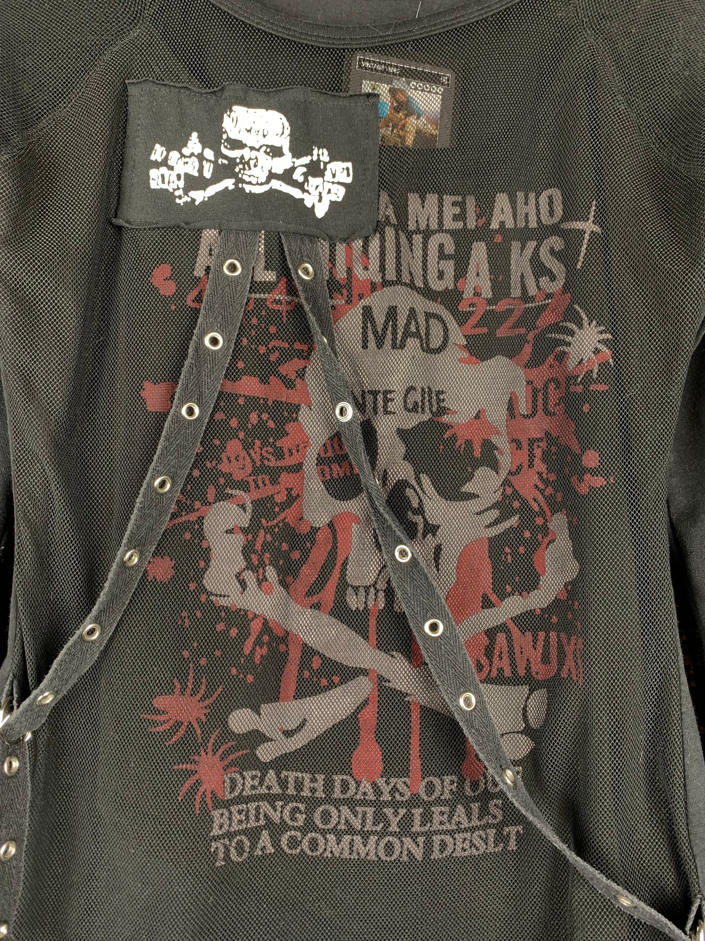 Y2K Women's Gothic Long Sleeve Top