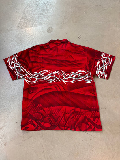 Mogul Red Tribal Graphic Shirt