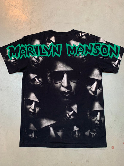 Marilyn Manson All Over Print Graphic T-Shirt