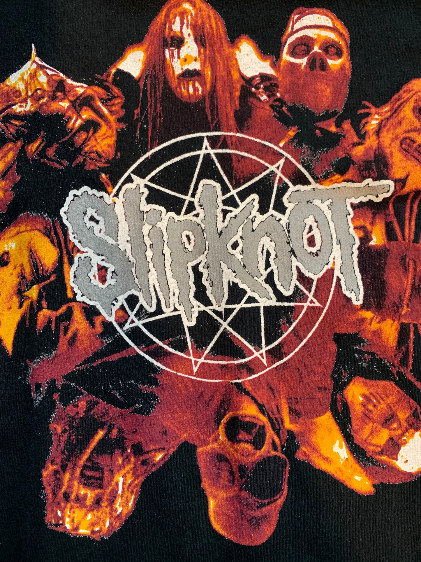Vintage Slipknot Heavy Metal Band T-Shirt
