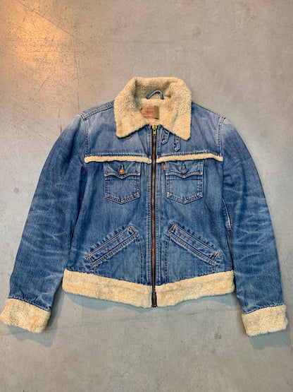 Vintage Women's Levi's Strauss Sherpa Lined Denim Jacket