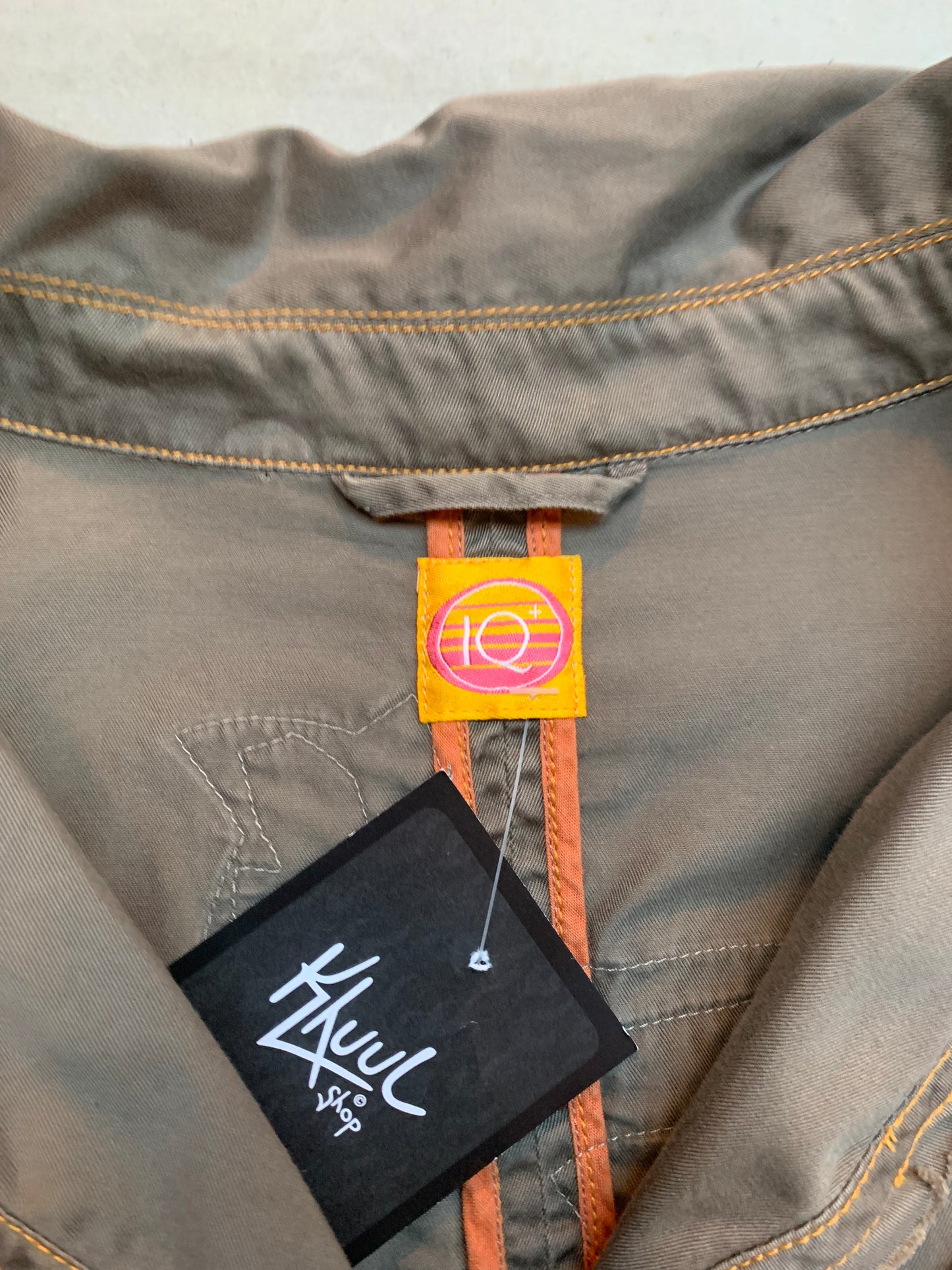 Y2K Taupe Brown Fitted Jacket