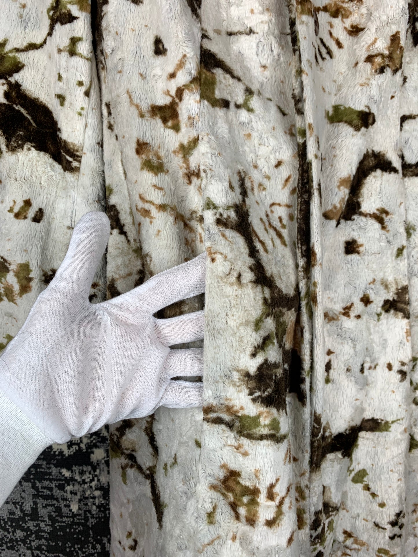 Terrapin Women's Vintage Faux Fur Coat