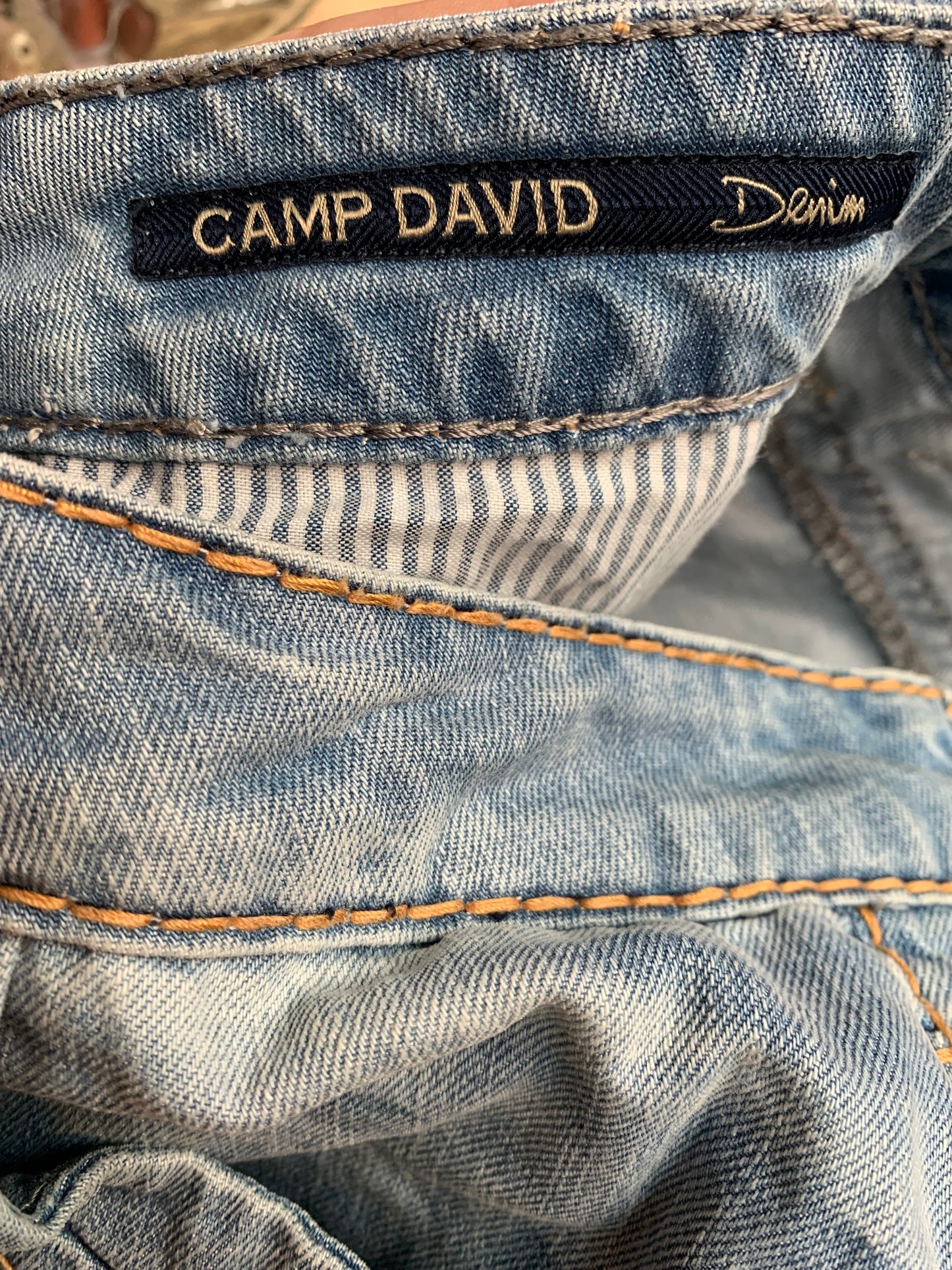 Mens Vintage Camp David Jeans
