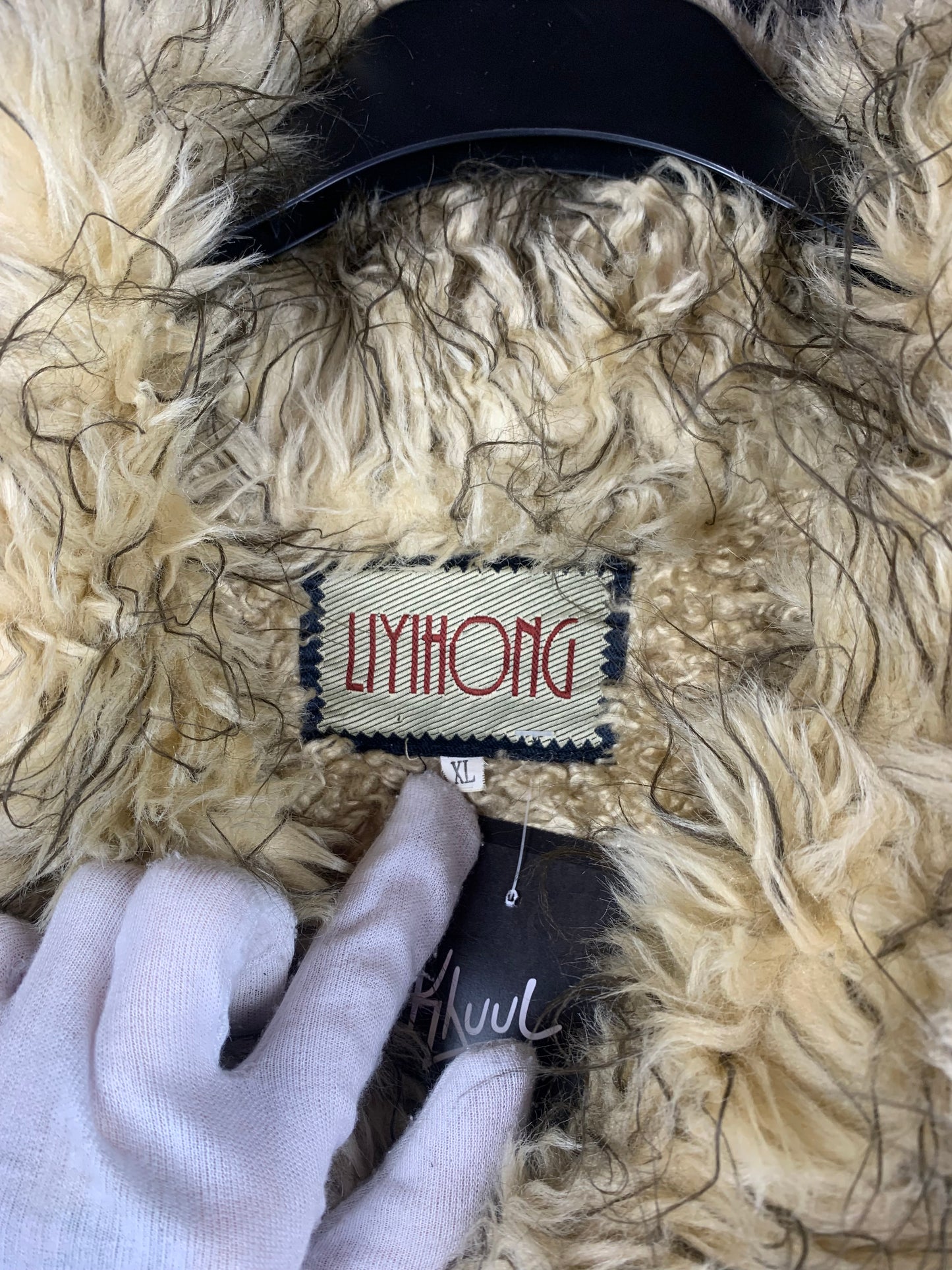 Women's Y2K Light Brown Long Corduroy Coat