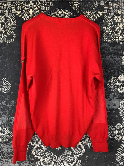 Men’s Red Paul & Shark Yachting Knit Sweatshirt