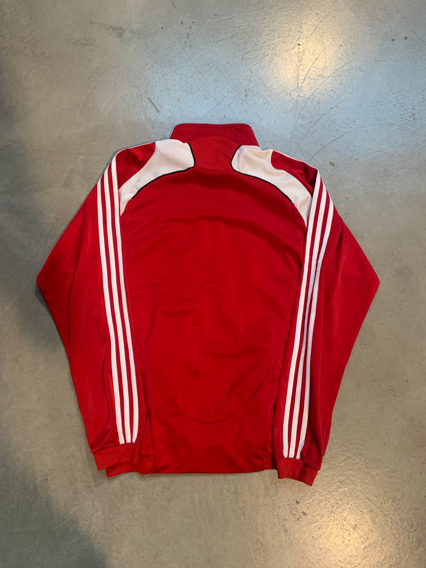Vintage Men's Adidas Red Track Jacket