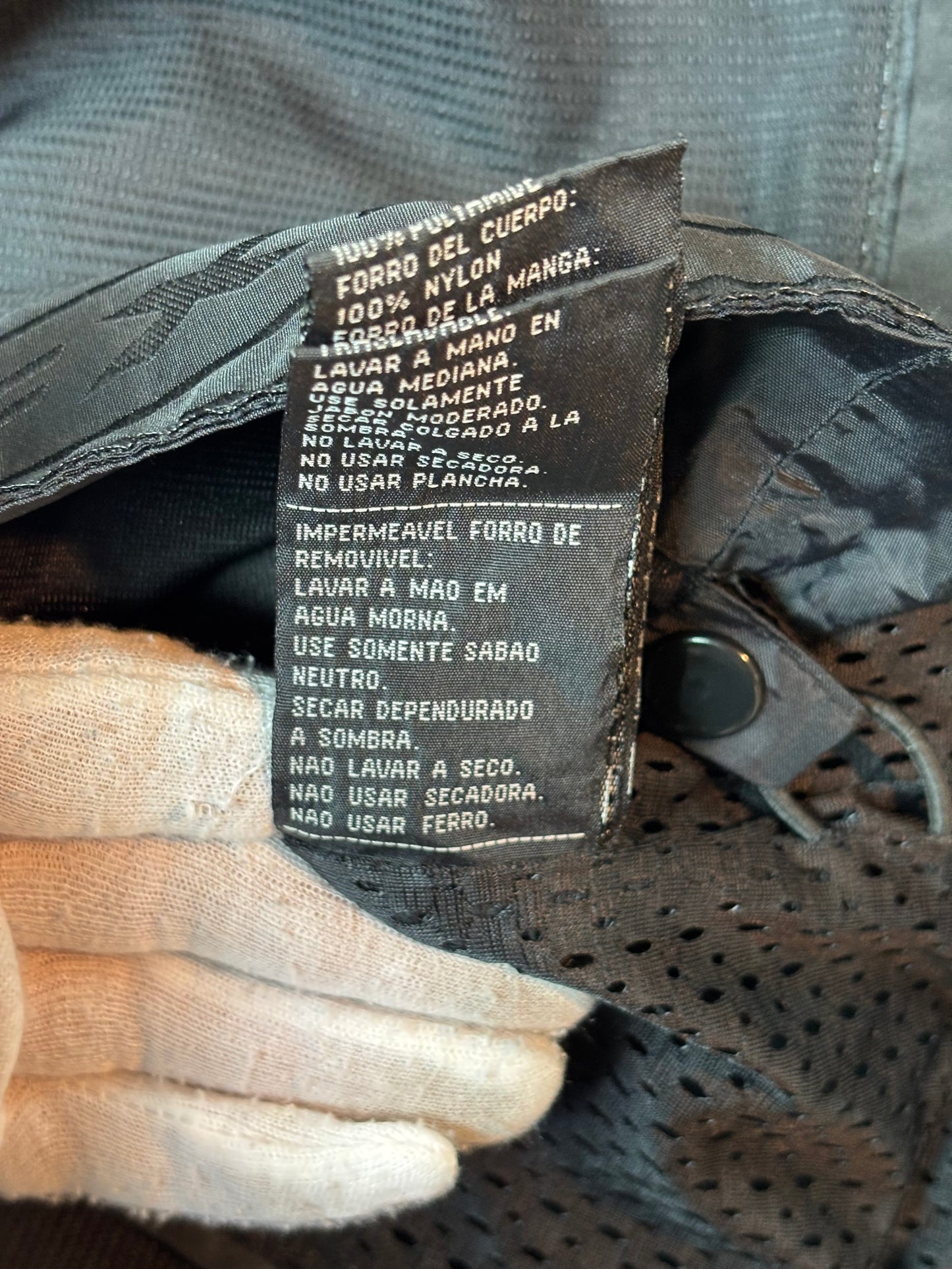 Vintage Harley Davidson Black Leather Jacket