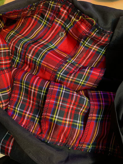 Women's Gothic Punk Pleated Mini Skirt