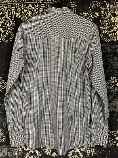 Dolce&Gabbana Plaid Pattern Button Up Shirt