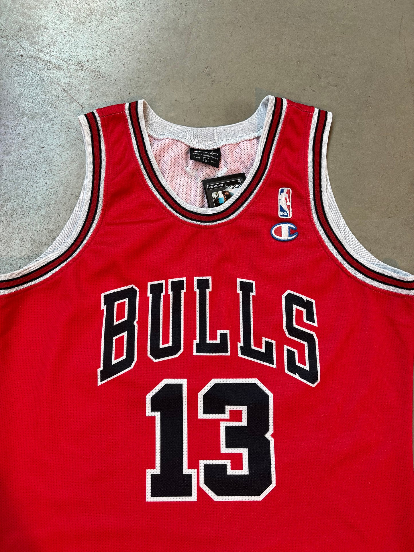 Mens Champion Chicago Bulls Joakim Noah Jersey