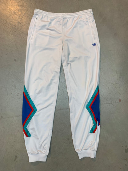 Men's Vintage Adidas White Track Pants