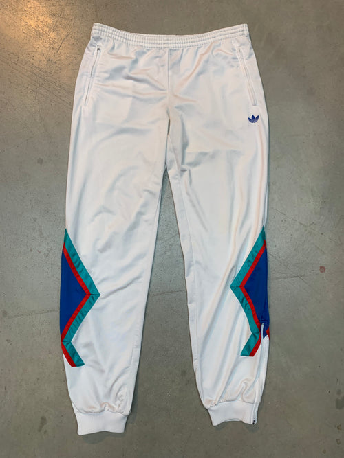Men's Vintage Adidas White Track Pants