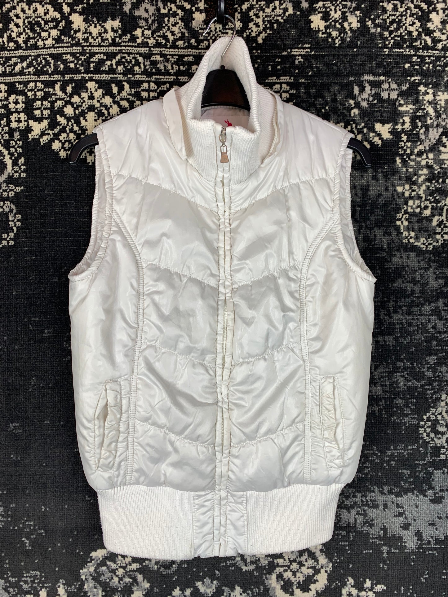Tally Weijl Y2K White Puffer Vest