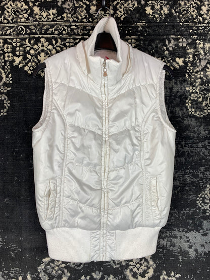 Tally Weijl Y2K White Puffer Vest