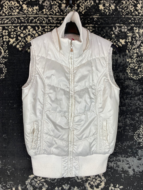 Tally Weijl Y2K White Puffer Vest