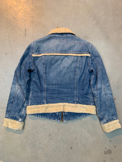 Vintage Women's Levi's Strauss Sherpa Lined Denim Jacket