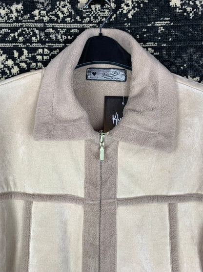 Y2K Women’s Cream Velvet Zip Up Jacket