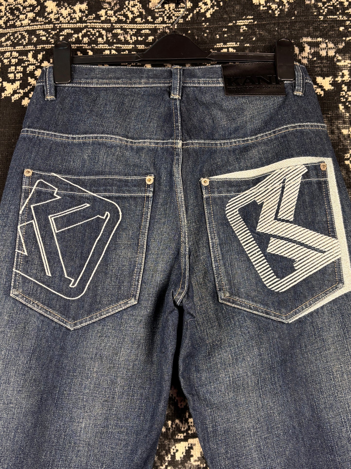 Men's Vintage Karl Kani Embroidered Logo Jeans