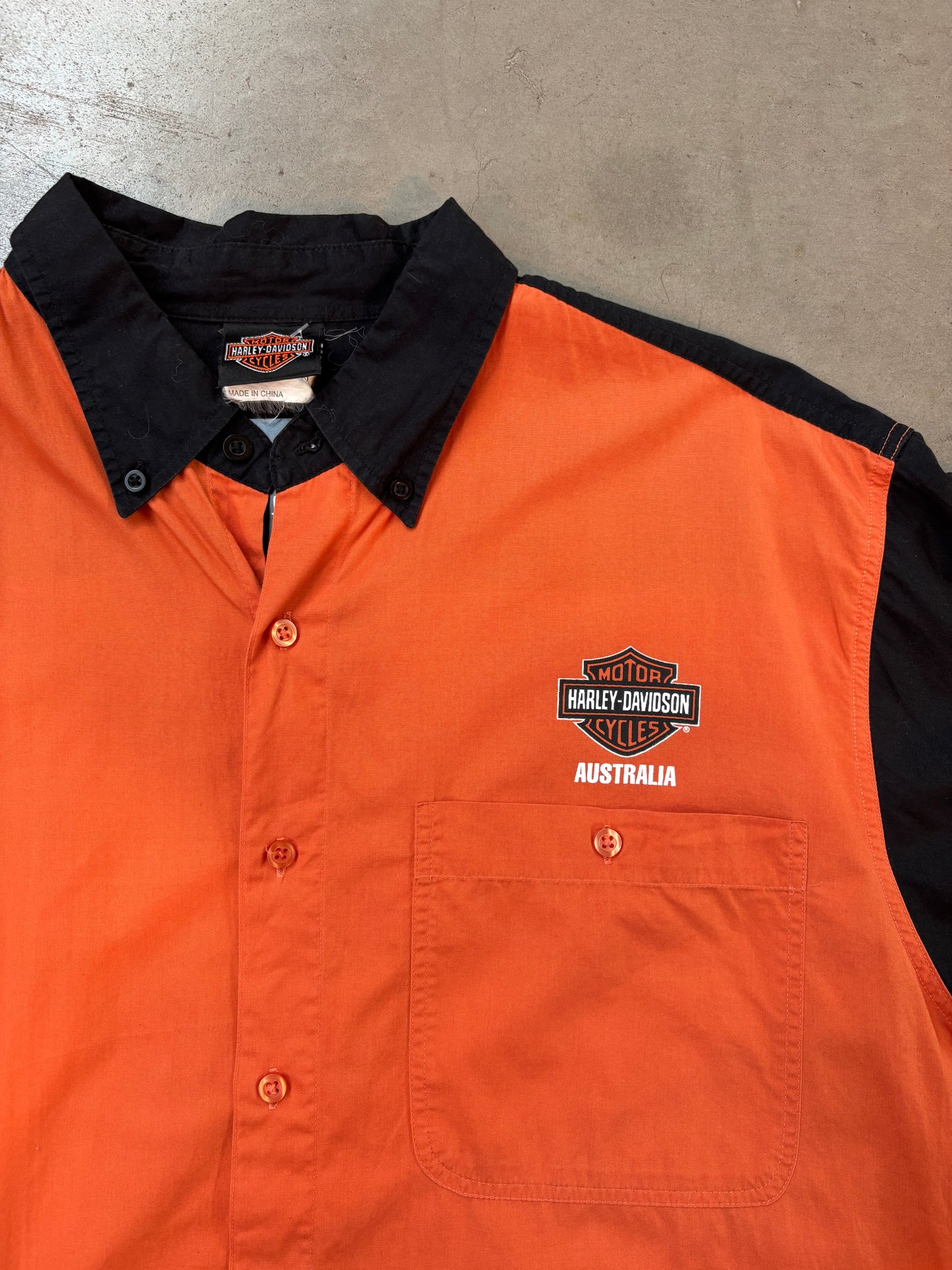 Harley Davidson Australia Button Up Shirt