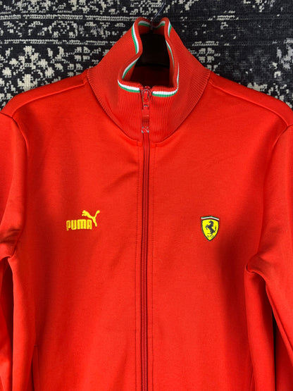 Men's Red Puma Ferrari Track Jacket