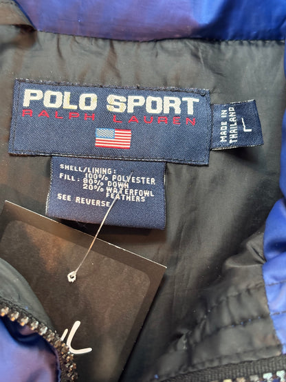 Polo Sport Ralph Lauren Blue Down Puffer Jacket