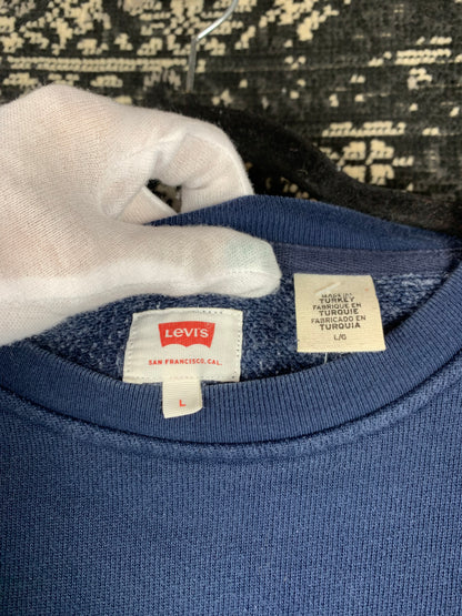 Men's Vintage Levi's Dark Blue Crewneck Sweatshirt