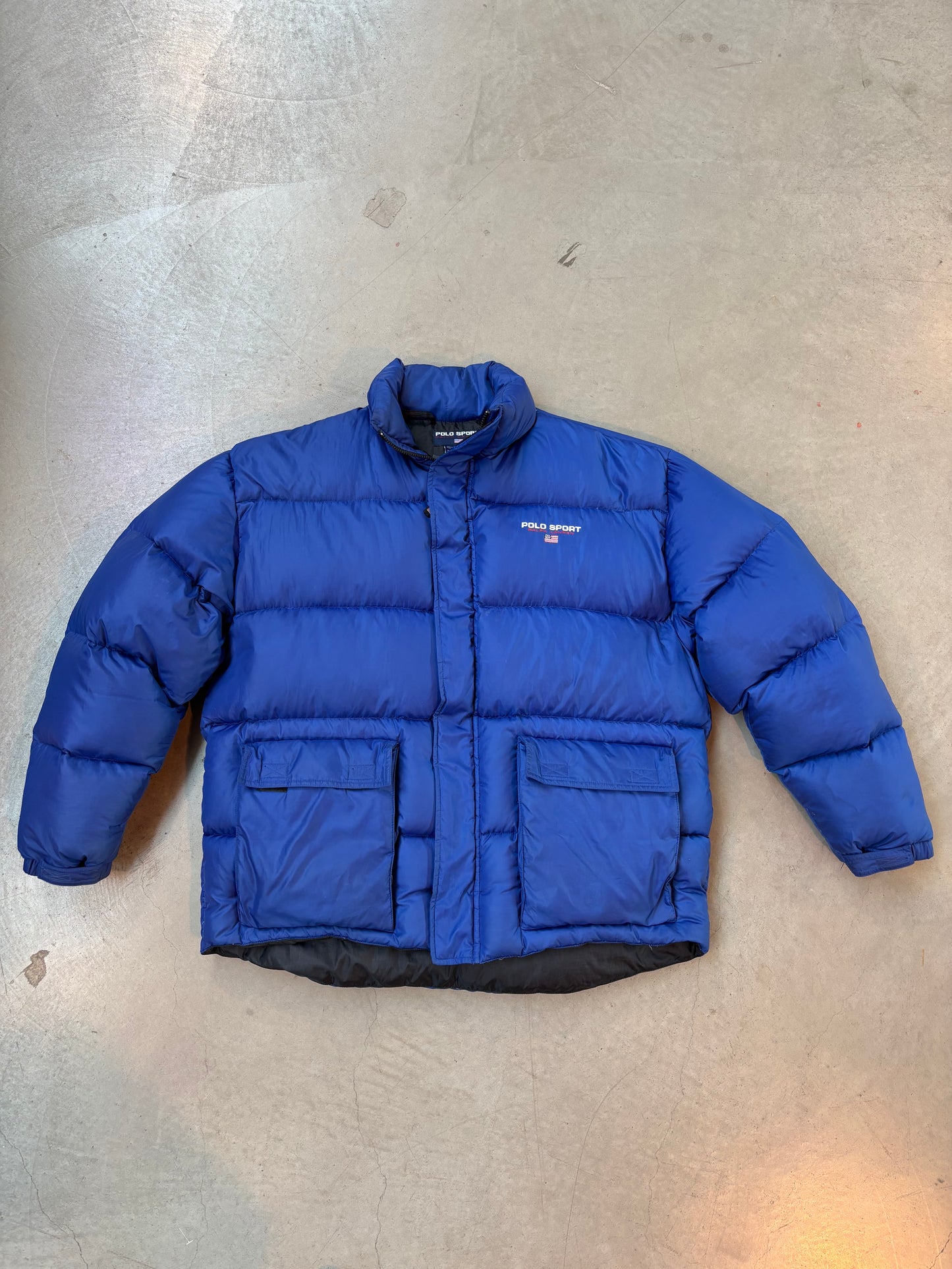 Polo Sport Ralph Lauren Blue Down Puffer Jacket