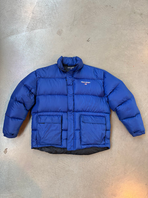 Polo Sport Ralph Lauren Blue Down Puffer Jacket