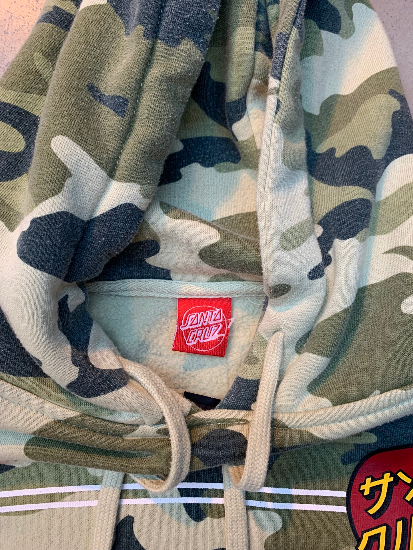 Santa Cruz Camouflage Hoodie