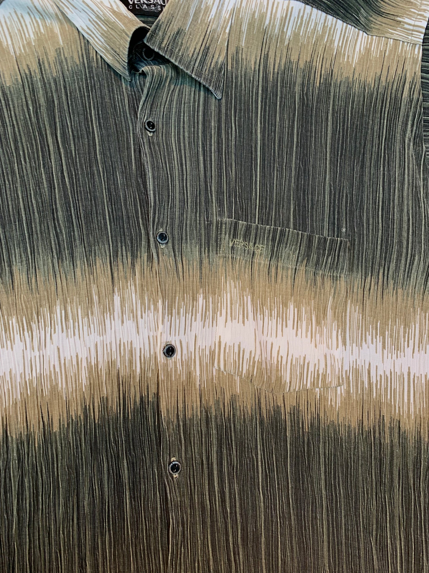 Versace Classic Mens L Short Sleeve Shirt