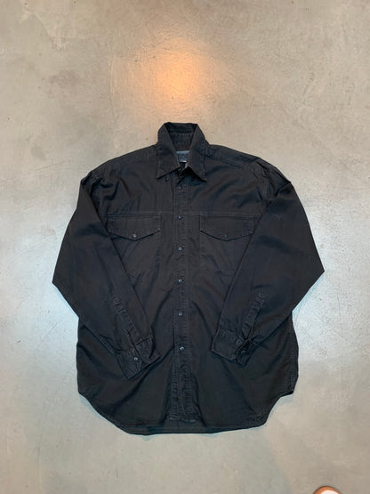 Versace Jeans Couture Classic Black Long Sleeve Shirt