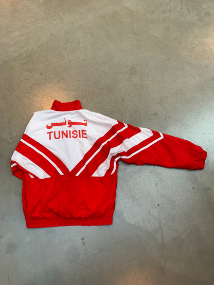 Red And White Tunisian National Team Track Jacket
