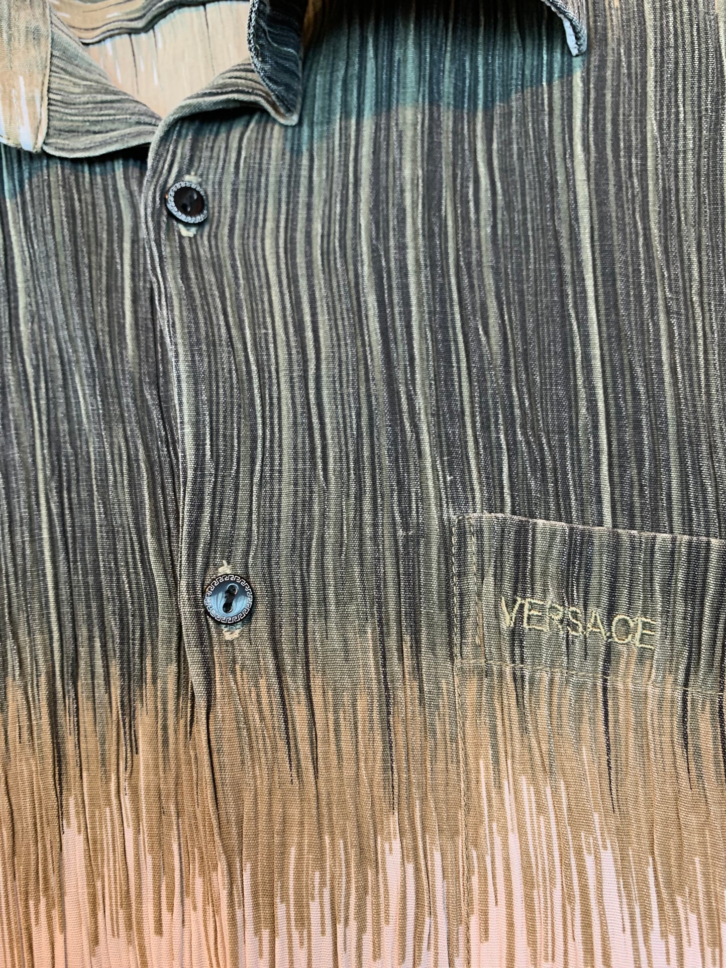 Versace Classic Mens L Short Sleeve Shirt