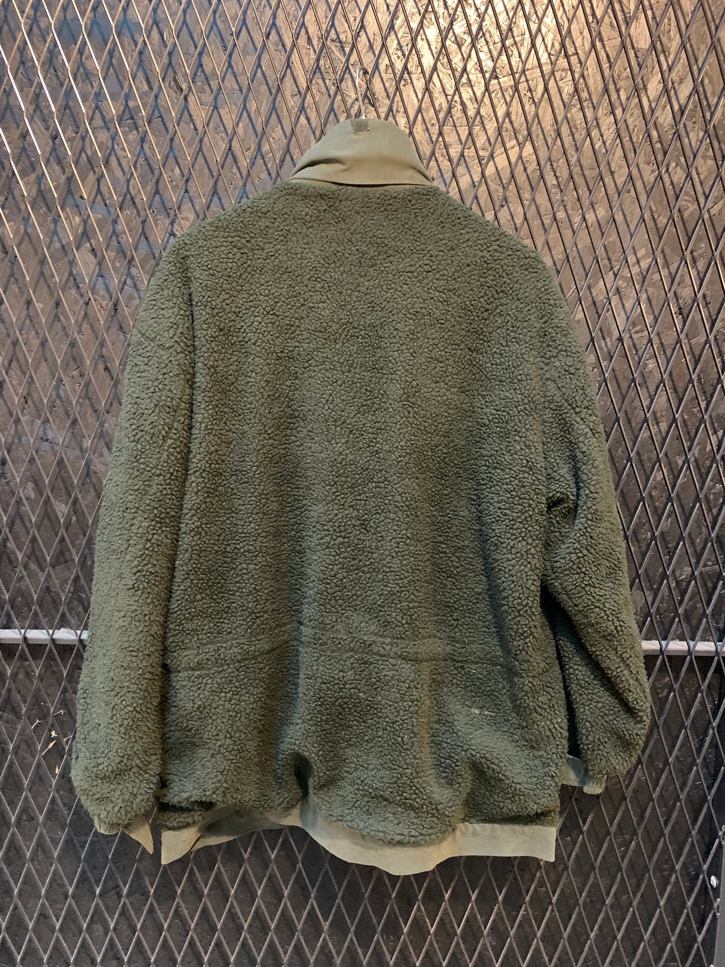 Vintage “NATURE RESORT” Expedition Team Dark Green Fleece Jacket