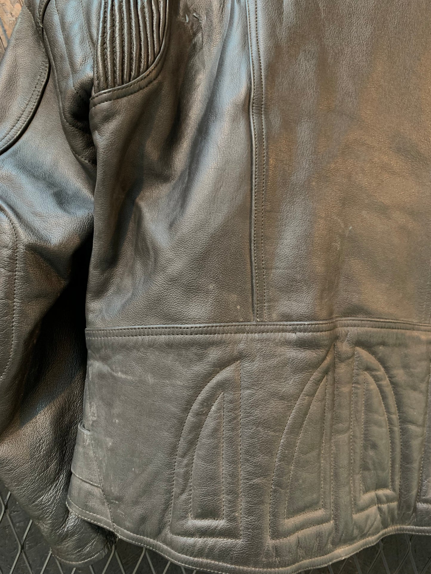 Akito Vintage Motorcycle Leather Jacket