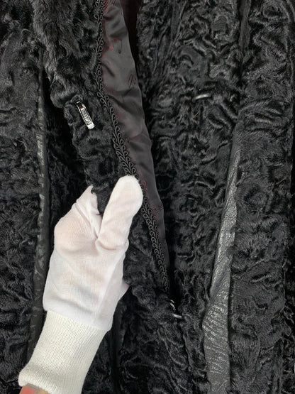Women’s Vintage Black Persian Lamb Fur Coat