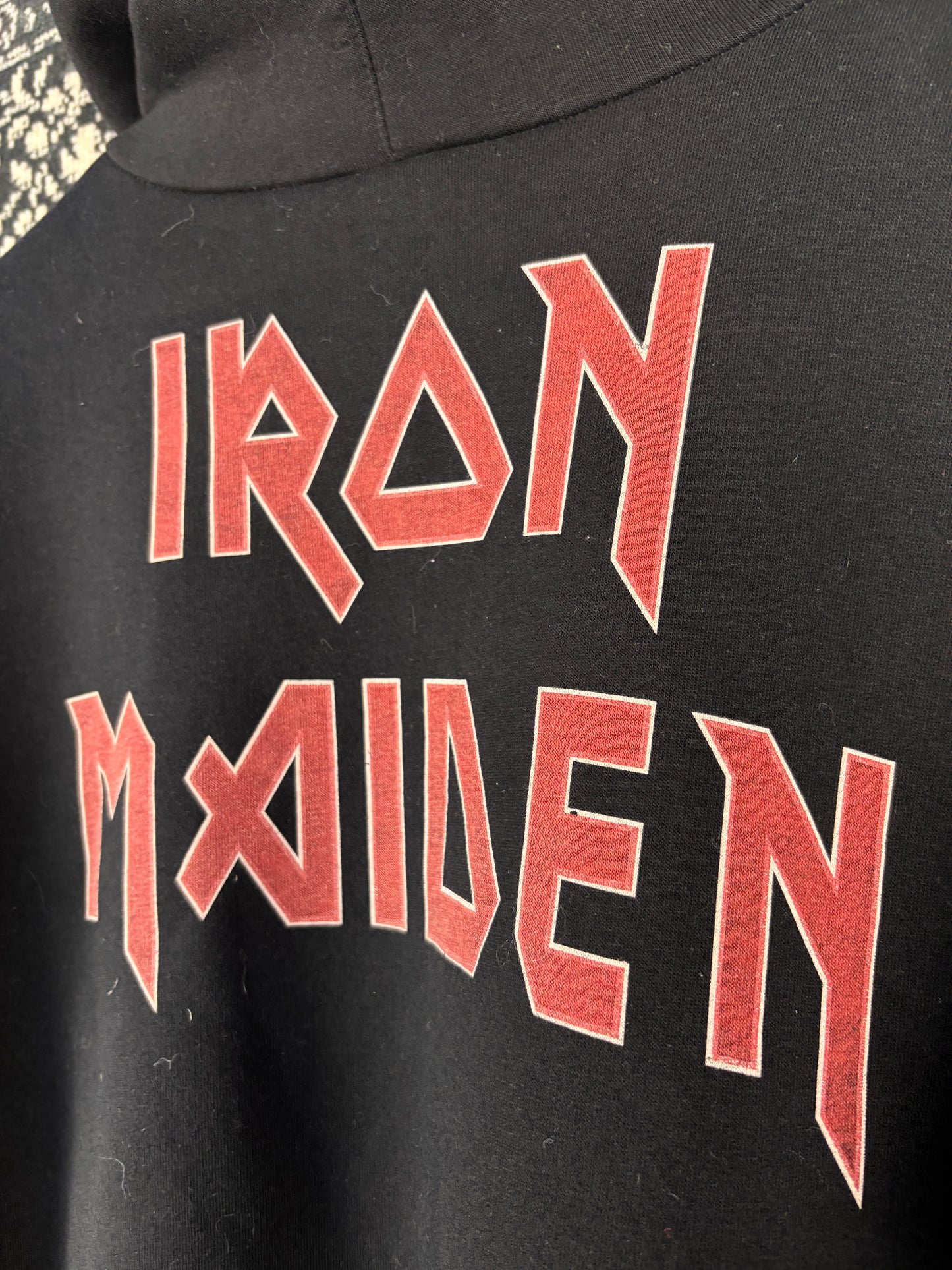 Iron Maiden The Trooper Black Graphic Hoodie