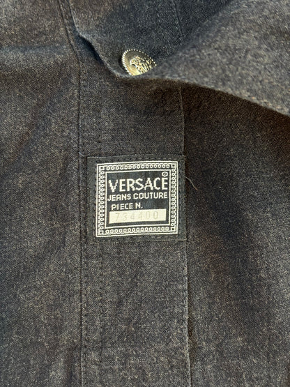 Versace Jeans Couture Charcoal Button Up Shirt