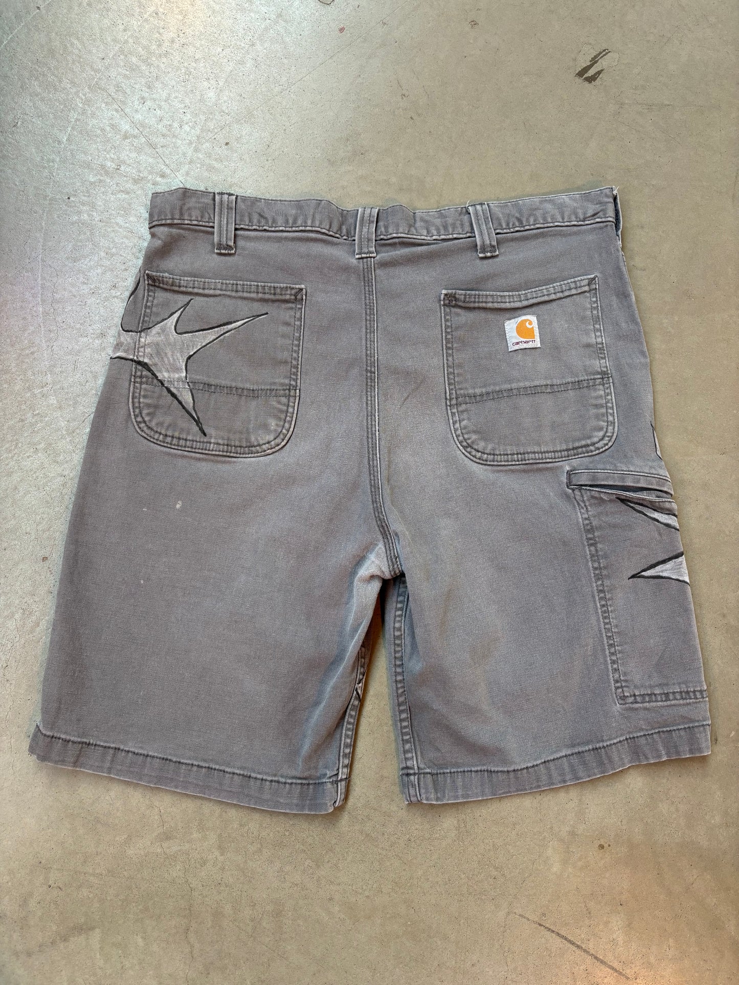 Carhartt Men’s M Gray Relaxed Shorts