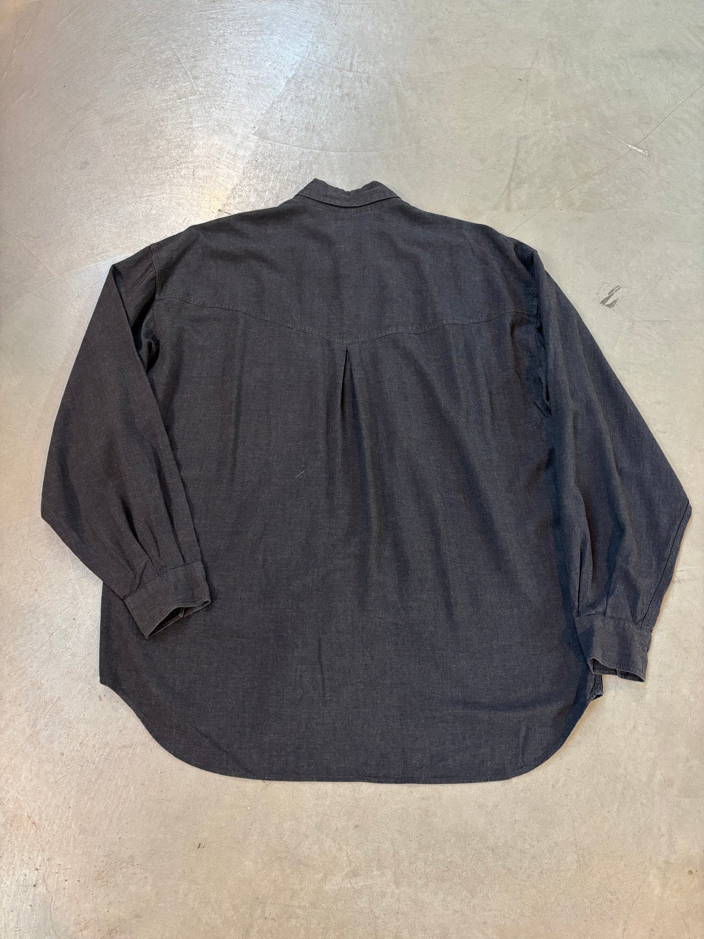 Versace Jeans Couture Charcoal Button Up Shirt