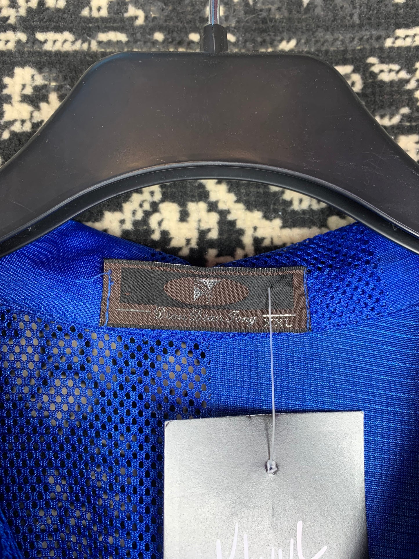 Diax Dian Tony Cyberpunk Mesh Button-Up Shirt