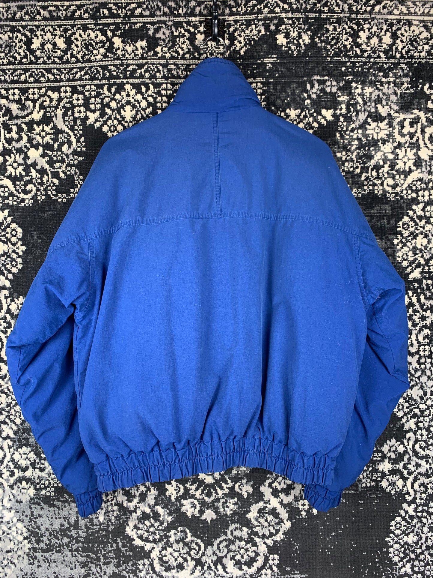 Men's Vintage Dark Blue Eddie Bauer Warm Outdoor Jacket