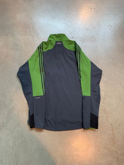 Adidas Men's XXL Windbreaker Jacket Green