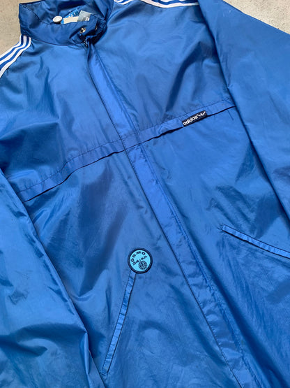 Vintage Adidas Blue Rain Jacket