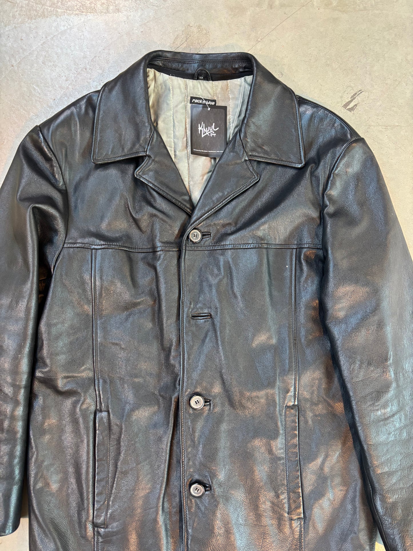 RocknBlue Black Leather Jacket