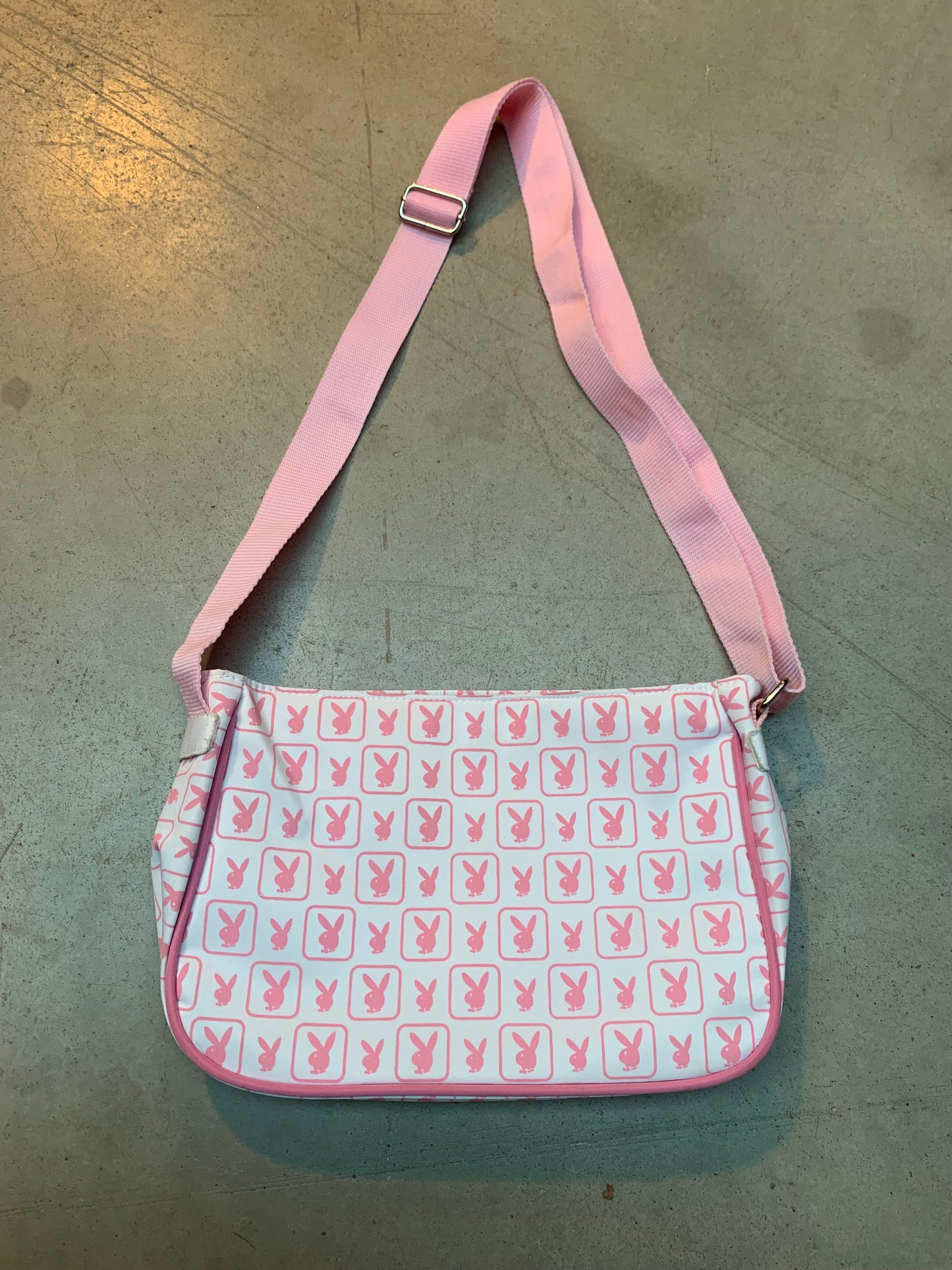 Women’s Pink Playboy Logo Shoulder Bag