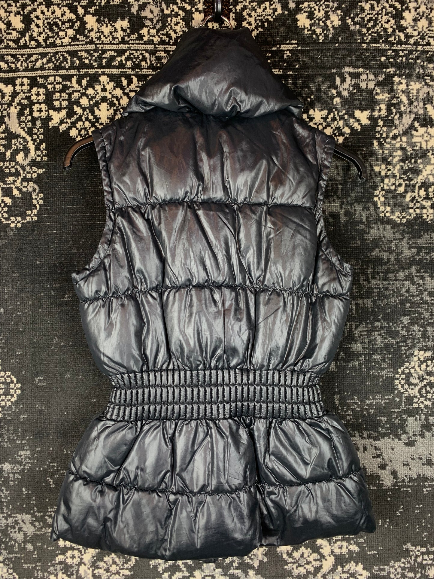 Women's Y2K Style Black Puffer Vest