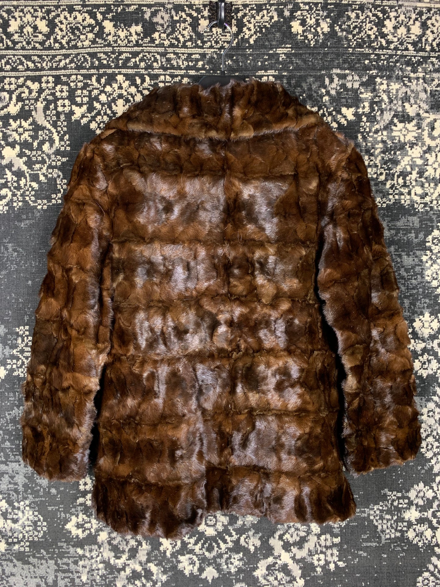 Women's Dark Brown Fur Jacket